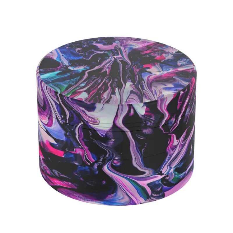 Express yourself with our Custom All Over Print Grinder, a fusion of functionality and personal style. Immerse your herbs in a unique design crafted exclusively for you.