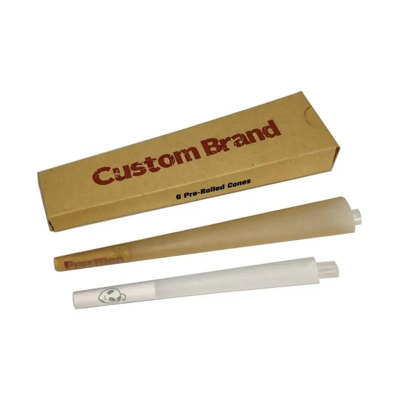 Elevate your smoking experience with our Custom Pre-Rolled Cones - perfectly crafted for a seamless burn and tailored to your unique style. Discover a new level of convenience and personalization in every smoke.