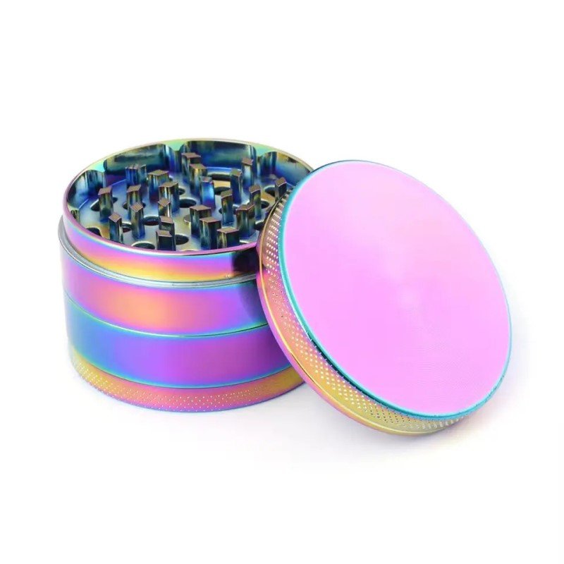 Unleash vibrant grinding experiences with our Custom Rainbow Grinder. This eye-catching accessory blends functionality with a burst of colors, promising a personalized and stylish approach to your grinding routine.